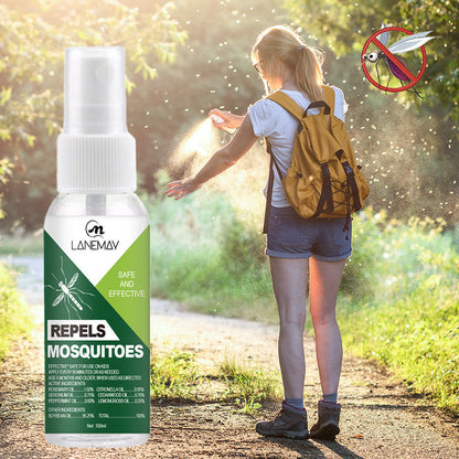 Draagbare muggenspray voor buiten