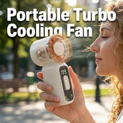 Ultrastille draagbare ventilator voor persoonlijke koeling