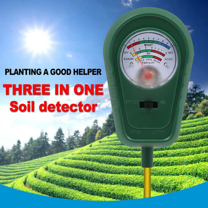 🗣️🌿 50% KORTING! Alsof je je planten eindelijk kunt verstaan! Steek deze meter in de grond en hij fluistert je toe: "te nat", "te donker", "te zuur" – geen geraden meer, geen dode planten!