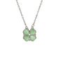 Magnetische ketting met klavertje vier voor dames