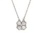 Magnetische ketting met klavertje vier voor dames