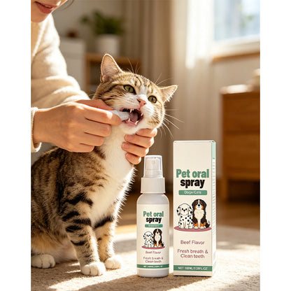Milde mondverzorgingsspray voor huisdieren