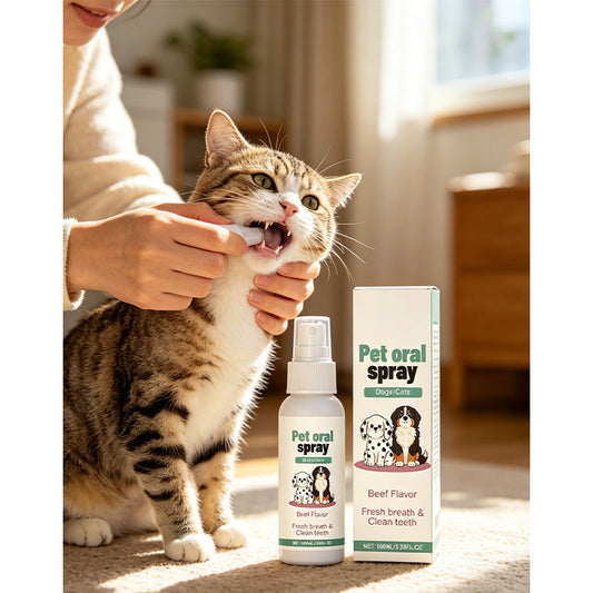 Milde mondverzorgingsspray voor huisdieren