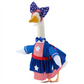 Feestelijke veranda-gans outfit