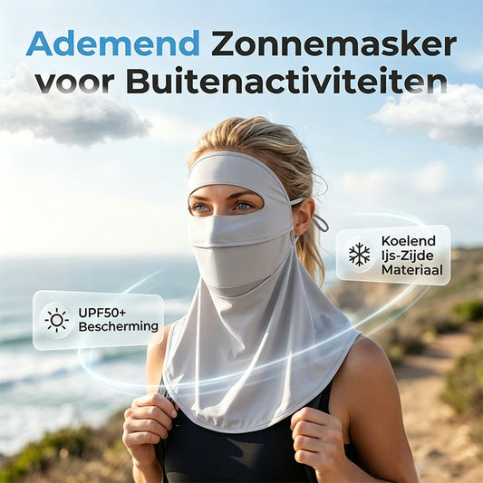 UPF 50+ Volledig Bedekkend Zonnemasker