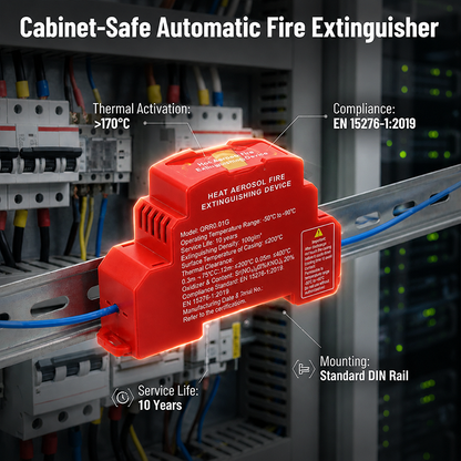 Automatische brandblusser met thermische respons