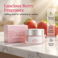 Milde exfoliërende lippenscrub met aardbeiensmaak