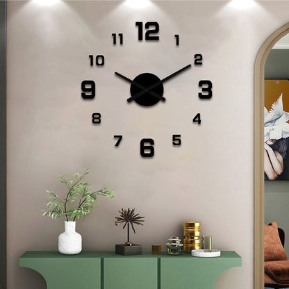 3D DIY Lichtgevende Acryl Wandklok Set