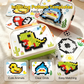 Creatieve 3D paddenstoelpuzzel met pinnetjes