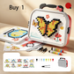 Creatieve 3D paddenstoelpuzzel met pinnetjes