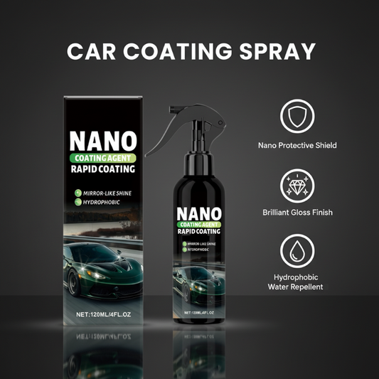 Snelwerkende nano-keramische autocoating spray