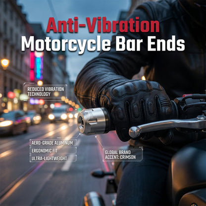 Eindkappen voor motorfietsstuurgrepen
