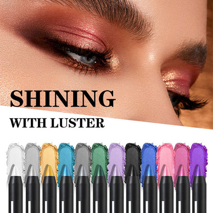 Multikleurige glitter oogschaduwstick