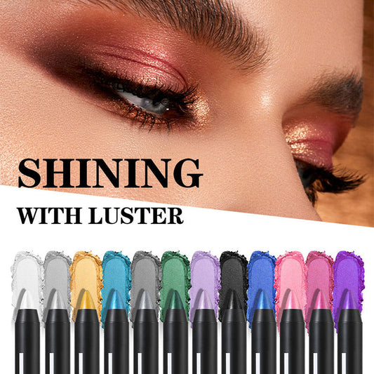 Multikleurige glitter oogschaduwstick