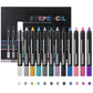 Multikleurige glitter oogschaduwstick