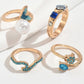 Verstelbare staartring voor maritieme sieraden