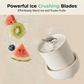 Draagbare oplaadbare blender met rietje