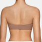 Naadloze strapless draadloze bandeau-bh