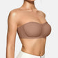 Naadloze strapless draadloze bandeau-bh