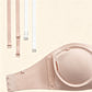 Naadloze strapless draadloze bandeau-bh
