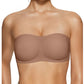 Naadloze strapless draadloze bandeau-bh