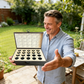 Houten jachtherinneringsdoos