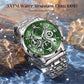 ⌚ -50%! ✨ Multifunctioneel Waterdicht Sporthorloge 3ATM – Roestvrij Staal & Kwartsmechanisme – Skeletwijzerplaat & Tachymeter voor Heren 🏁