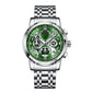 ⌚ -50%! ✨ Multifunctioneel Waterdicht Sporthorloge 3ATM – Roestvrij Staal & Kwartsmechanisme – Skeletwijzerplaat & Tachymeter voor Heren 🏁