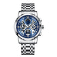 ⌚ -50%! ✨ Multifunctioneel Waterdicht Sporthorloge 3ATM – Roestvrij Staal & Kwartsmechanisme – Skeletwijzerplaat & Tachymeter voor Heren 🏁