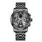 ⌚ -50%! ✨ Multifunctioneel Waterdicht Sporthorloge 3ATM – Roestvrij Staal & Kwartsmechanisme – Skeletwijzerplaat & Tachymeter voor Heren 🏁