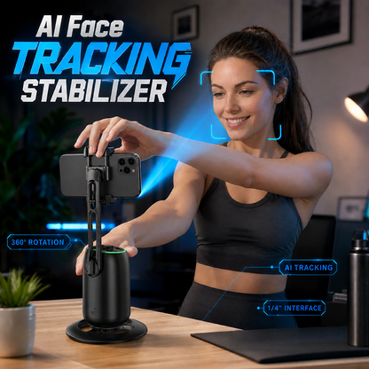 AI-gezichtsherkenningsstabilisator voor smartphones
