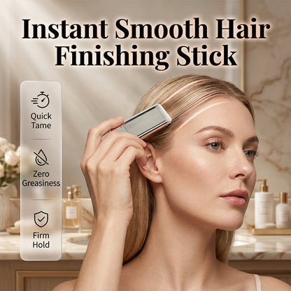 💖Draagbare Haarstylingstick met Kam – Helpt Pluizig Haar Glad te Maken | Met Negatieve Ionen & Handig voor Onderweg ✨
