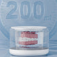 Denture Dome Ultrasoon-UV-C-reiniger – In slechts 5 minuten maakt het uw kunstgebitten en beugels frisser en schoner.