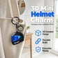 Originele mini-motorhelm sleutelhanger