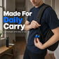 Originele mini-motorhelm sleutelhanger