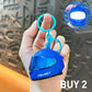 Originele mini-motorhelm sleutelhanger