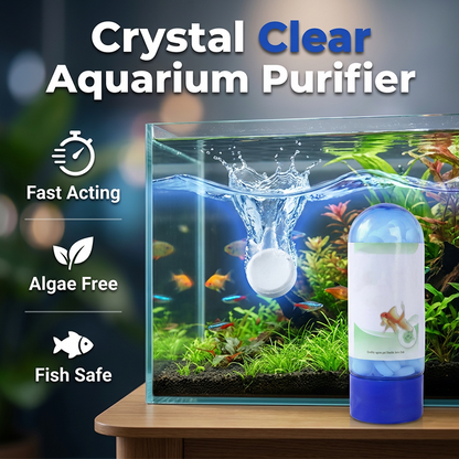 Tabletten voor het verwijderen van algen uit aquariums