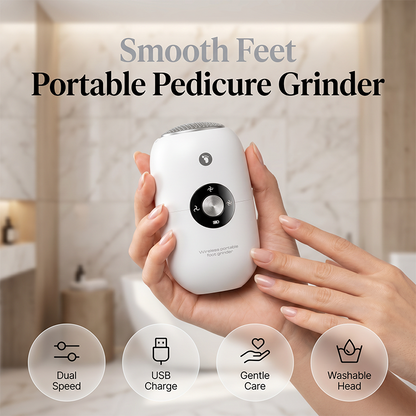 Compacte automatische voetpedicureslijper