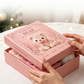 Roze doe-het-zelf vilt patchworkset