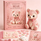 Roze doe-het-zelf vilt patchworkset