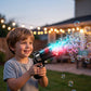 Elektrische revolver met bellenblaas voor buiten, geschikt voor kinderen