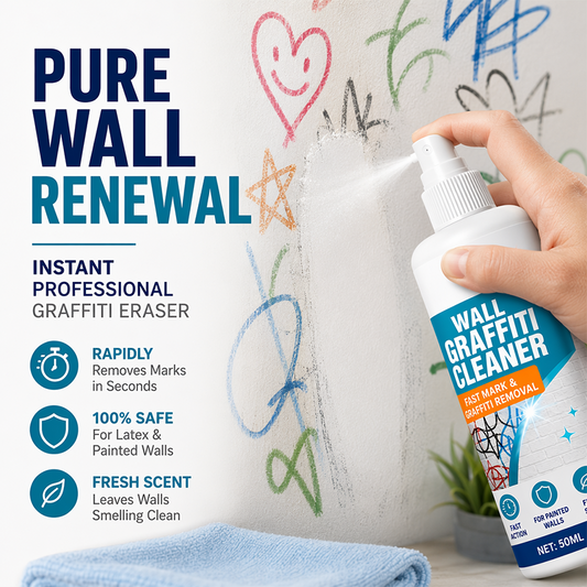 Snelwerkende graffiti-verwijderingsspray