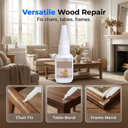 ✨🔧 50% KORTING! Sterke Houtlijm – Voor zware reparaties aan deurkozijnen, stoelen en tafels. Precisiepunt – geen geknoei, geen verspilling. Sneldrogend – vandaag nog weer te gebruiken! 💪