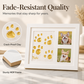 Doe-het-zelf baby hand- en voetafdrukset