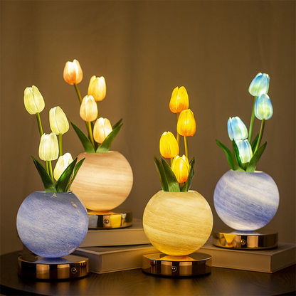 🌷 Elegant tulpenboeket-nachtlampje