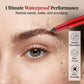 Waterdichte microblading wenkbrauwpen met dubbele uiteinden