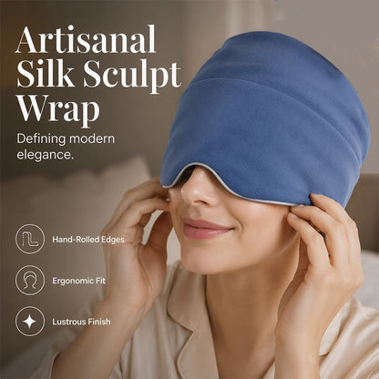 🥳Topaanbieding 2026🥳💞Meer dan 50.000 verkocht! 😴✨ 50% korting! Verzwaarde slaapmuts met oogmasker – ontwerp voor diepe slaap door lichte druk, lichtdicht & ademend. Overal heerlijk slapen! 🛡️💚
