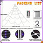 Hanglamp met spinnenwebdesign voor kamerdecoratie
