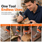 Mini handgereedschap met snoerloze rotatie