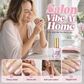 Pearl Pink Nail Polish 10ml No Bake Quick Drying Nail Hardener